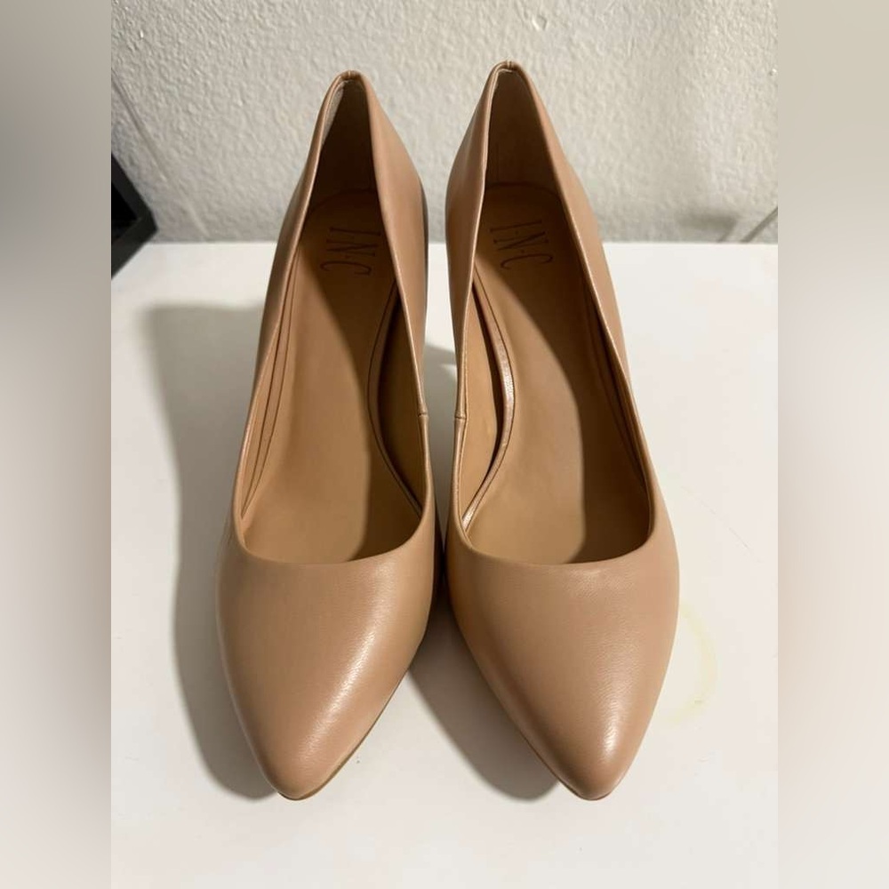 INC International Concepts Nude Heels - Picture 2 of 3